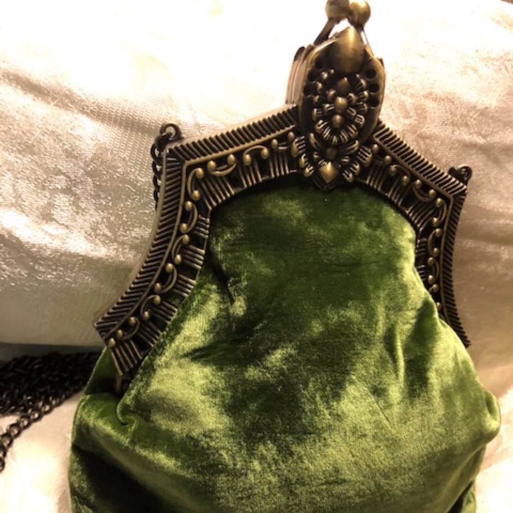 House of Harlow 1960 Velvet Bag NWOT - Picture 6 of 7